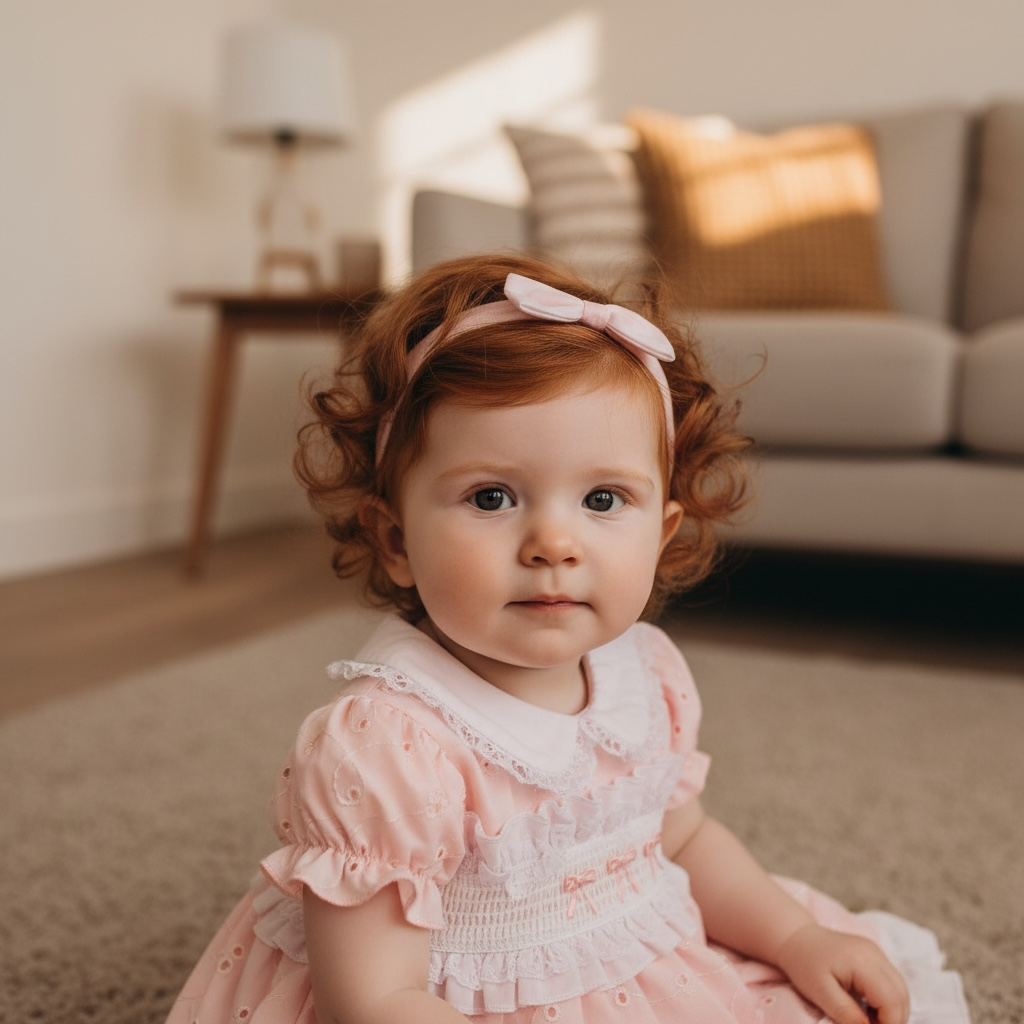 Lazos - Bow & Frills Dress Set