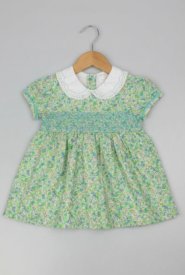 Ambar - Smocked Floral Dress