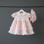 Lazos - Bow & Frills Dress Set